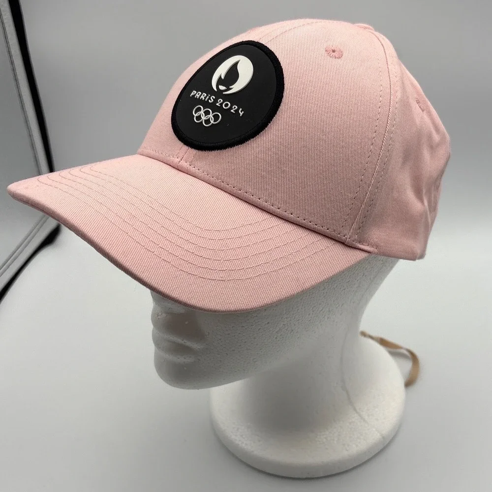 RARE Paris 2024 Olympics Official Licensed Pink Baseball Cap Hat Weeplay 58